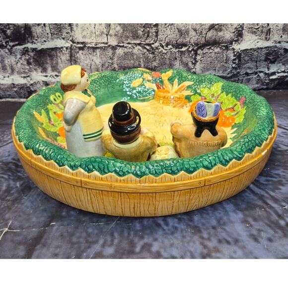 Vintage Thanksgiving Platter by Lotus - Picture 2 of 9